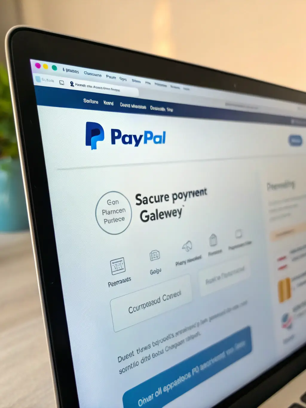 An image of a checkout page with multiple payment options, including credit card and cryptocurrency icons, displayed on a secure website.